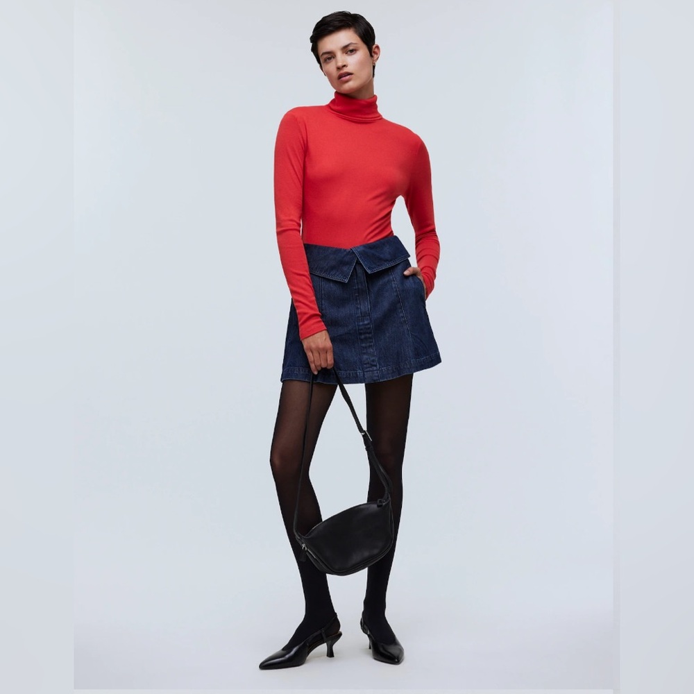 Brand New Madewell Denim Mini Skirt